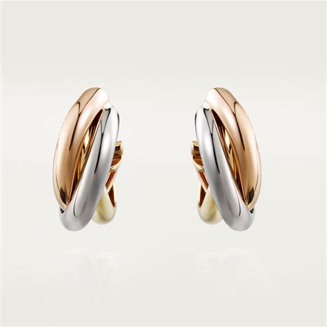 gebrauchte cartier trinity ohrringe